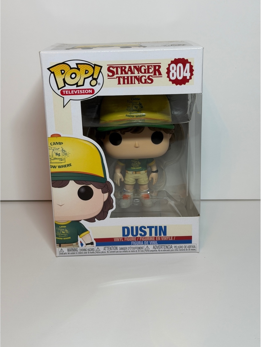 Funko Pop! Stranger Things Dustin In Camp Know Where Outfit #804